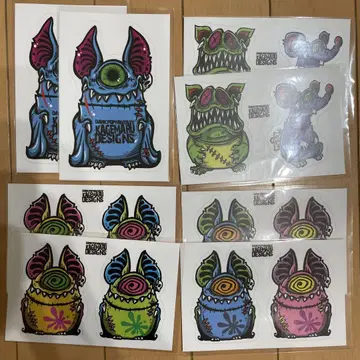 카게말 디자인 스티커 세트