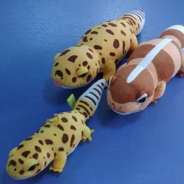 레오파의 키이짱 봉제 인형 키링 세트