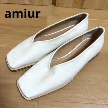 에미레 펌프스 베이지 사이즈 M 약 24.0cm 새상품급 미사용