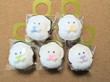 동글동글 눈망울의 생굴 볼체인 달린 쁘띠 마스코트 5종