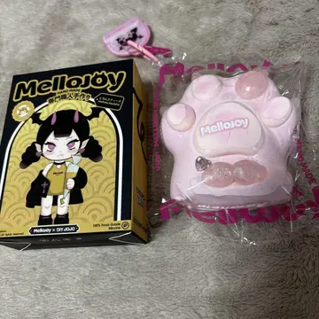 Mellojoy 스퀴즈 힐링 고양이 손톱 스위트 하트 손톱