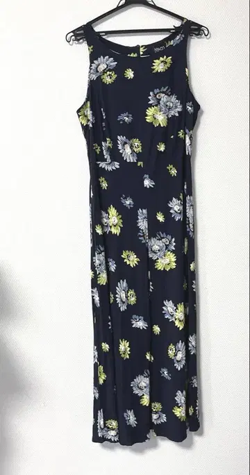 flower print long dress