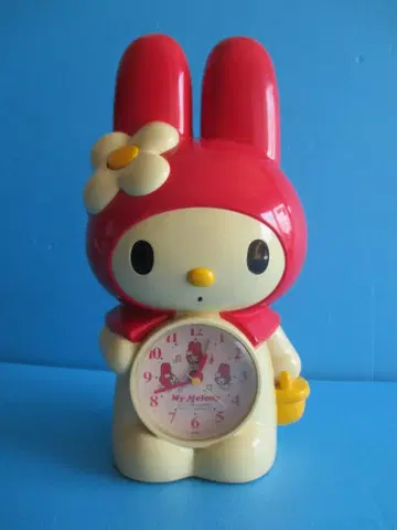 골동품 마이멜로디 말하는 알람 시계 산리오 1998 MYMELODY