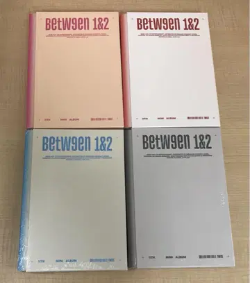 미개봉 TWICE Between1&2 앨범 4종 묶음 판매