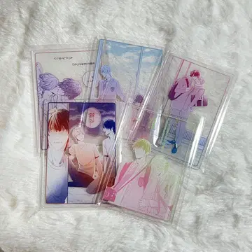 [ 나기라 유 / 키타노 진 ] [ 아름다운 그 ] 아크릴 카드 컴플리트