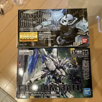 MG GOUF CUSTOM & GUNDAM BAEL 세트