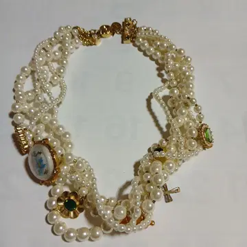 joujou 페이크 펄 목걸이 최종 가격 인하했습니다.