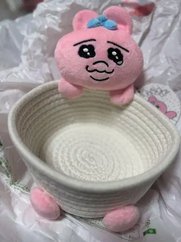 빤쮸토끼 로프 바스켓
