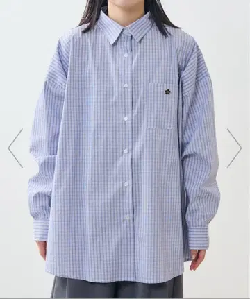 [MARY QUANT] 로고 자수 빅 셔츠 한정판 전개 25AW