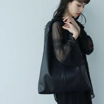 HARE 합성 가죽 쇼핑 토트백
