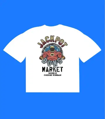 jackpotmarket 잭팟 반스 T셔츠 XXL
