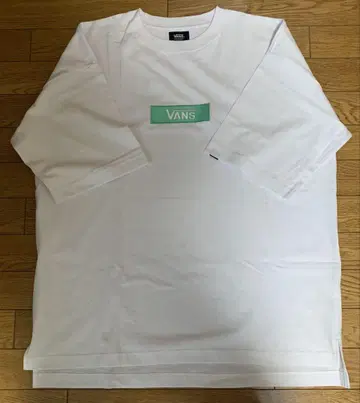 VANS BOX 로고 반팔 T셔츠