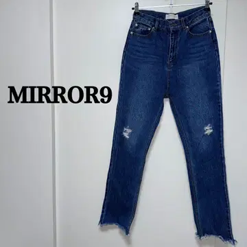 [ MIRROR9 ] 미러나인 청바지 데님 하이웨스트 M