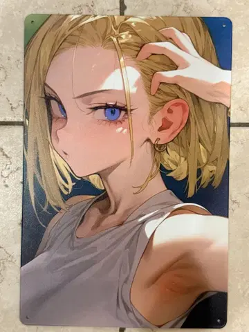 18호풍 양철 간판 026
