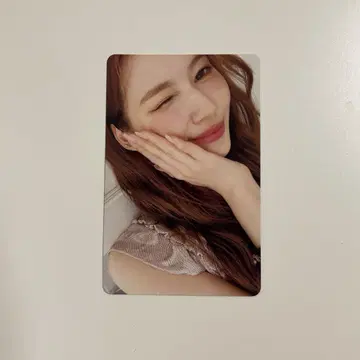TWICE Enemy 사나 트레이딩 카드 일반ver