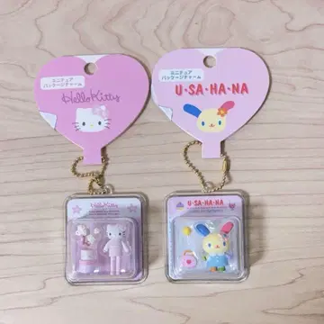 산리오 미니어처 패키지 참 키티 우사하나
