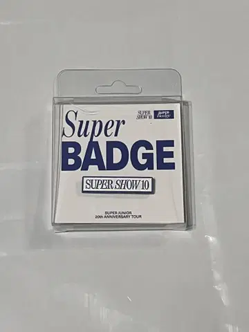 SUPERJUNIOR SS10 배지