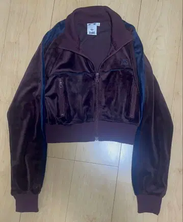 VELOUR COMPACT TRACK JACKET