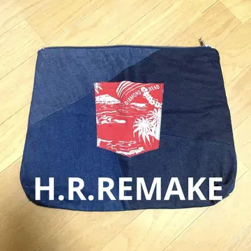 H.R.REMAKE 할리우드 런치마켓 클러치백