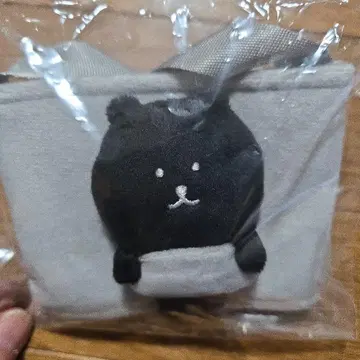 나가노 마켓 봉제 인형 드링크 홀더 다크곰 나가노곰