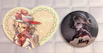 제5인격 IdentityV The캐릭터카페 피의 여왕 카드 캔뱃지