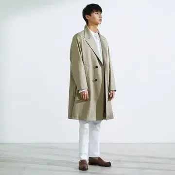 [새상품급] PLST 트렌치코트 오버코트 남성용 여성용 플라스테