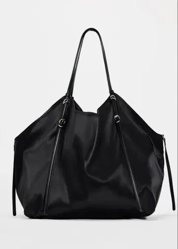 [ 미사용 새상품 ] ZARA 새틴 이펙트 토트백