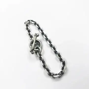 새상품 레트로 7mm 힌지 팔찌 20cm 남녀 공용