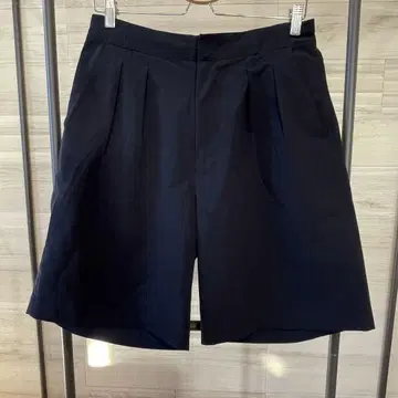 ADAM ET ROPE 턱 하프 팬츠 숏팬츠 [ size L ]