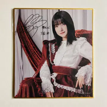 사쿠라자카46 오오조노 레이 사쿠코레 C상 사인 포함 미니 색지