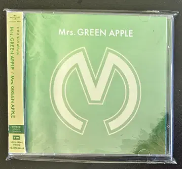 Mrs. GREEN APPLE 2nd 앨범 초회 한정판 CD+DVD