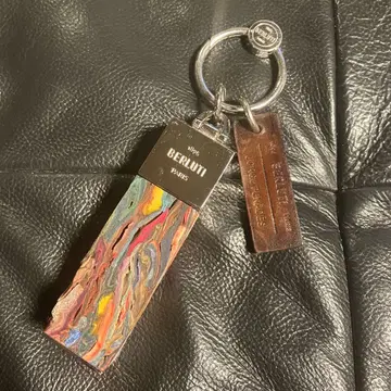 BERLUTI 호르헤 페나데스 콜라보 키링 백참 키링