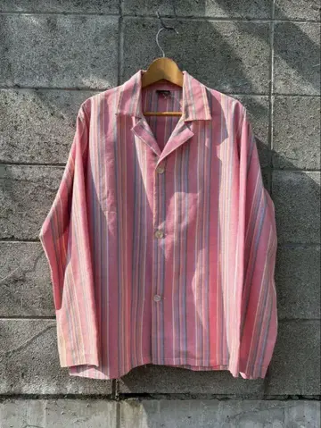 80s 파자마 셔츠 MADE IN USA
