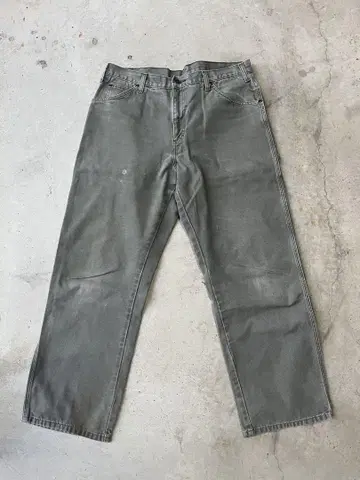 Dickies 디키즈 카키 워크 팬츠 36/30