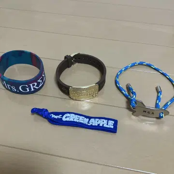 미세스 그린애플 러버 밴드 4개 세트
