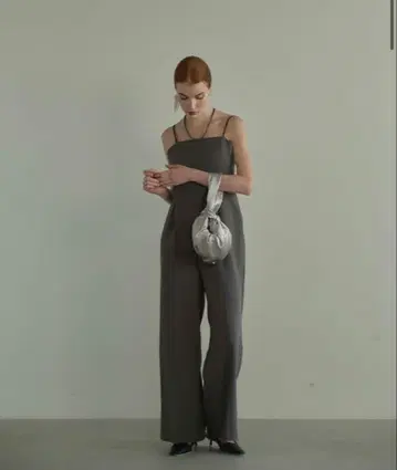 앤드레스드 / double cross all in one dress