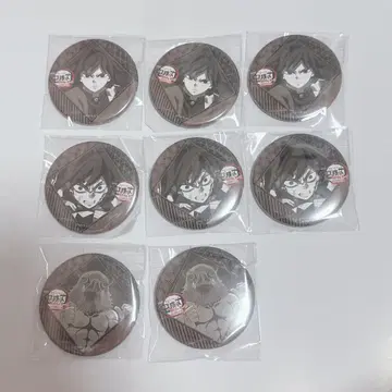 귀멸의 칼날 다이닝 즐거운 복권 토미오카 기유 하시비라 이노스케 캔뱃지