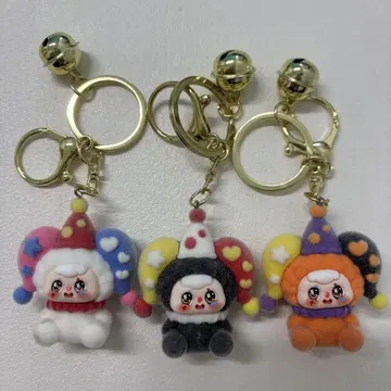 BABYTHREE 클레이지 캐릭터 키링 3세트