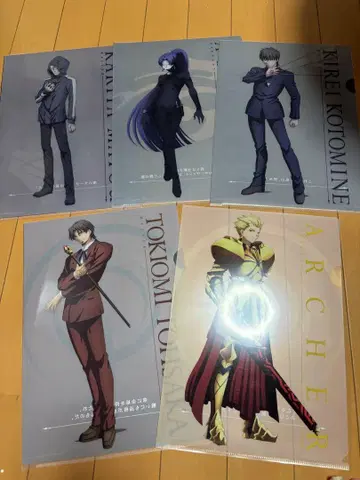 클리어 파일 세트 제일복권 프리미엄 Fate/Zero PART 2 F상
