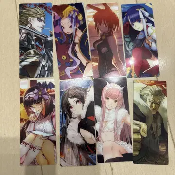 FGO 최종 재림전 편성 화면풍 카드 어쌔신 세트