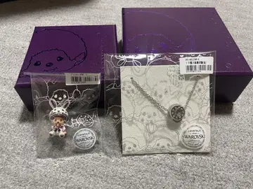 몬치치 스와로브스키 목걸이 토끼