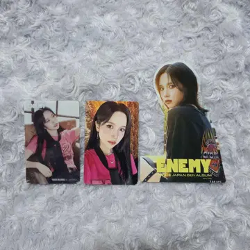 미나 세트 TWICE ENEMY 초회 B 트레이딩 카드 타워 레코드 혜택
