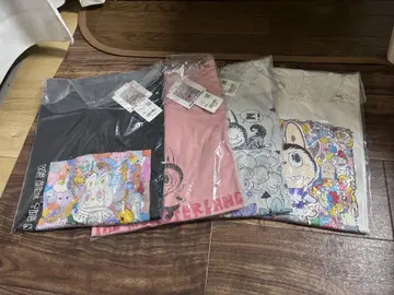 새상품 UNIQLO 라부부 콜라보 3XL 네 장 세트