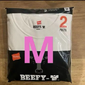 헤인즈 비피 티셔츠 2장 M 사이즈 화이트