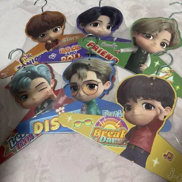 타니탄 BTS TinyTAN 행거 6세트