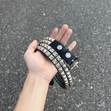 leather studs belt archive y2k