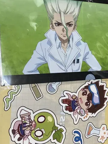 Dr.STONE 후쿠야 캐릭터 복권 클리어 파일 센쿠