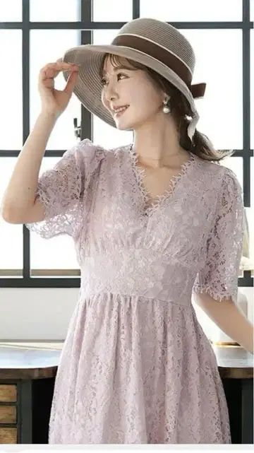 르 헤브 바닐레 햇 바이컬러 리본 워셔블 모자