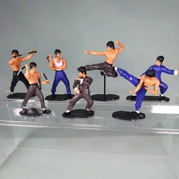 브루스 리 액션 피규어 7체 세트