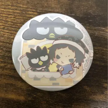 아쿠타가와 류노스케 x 배드마츠마루 문호 스트레이독스 x 산리오 캔뱃지
